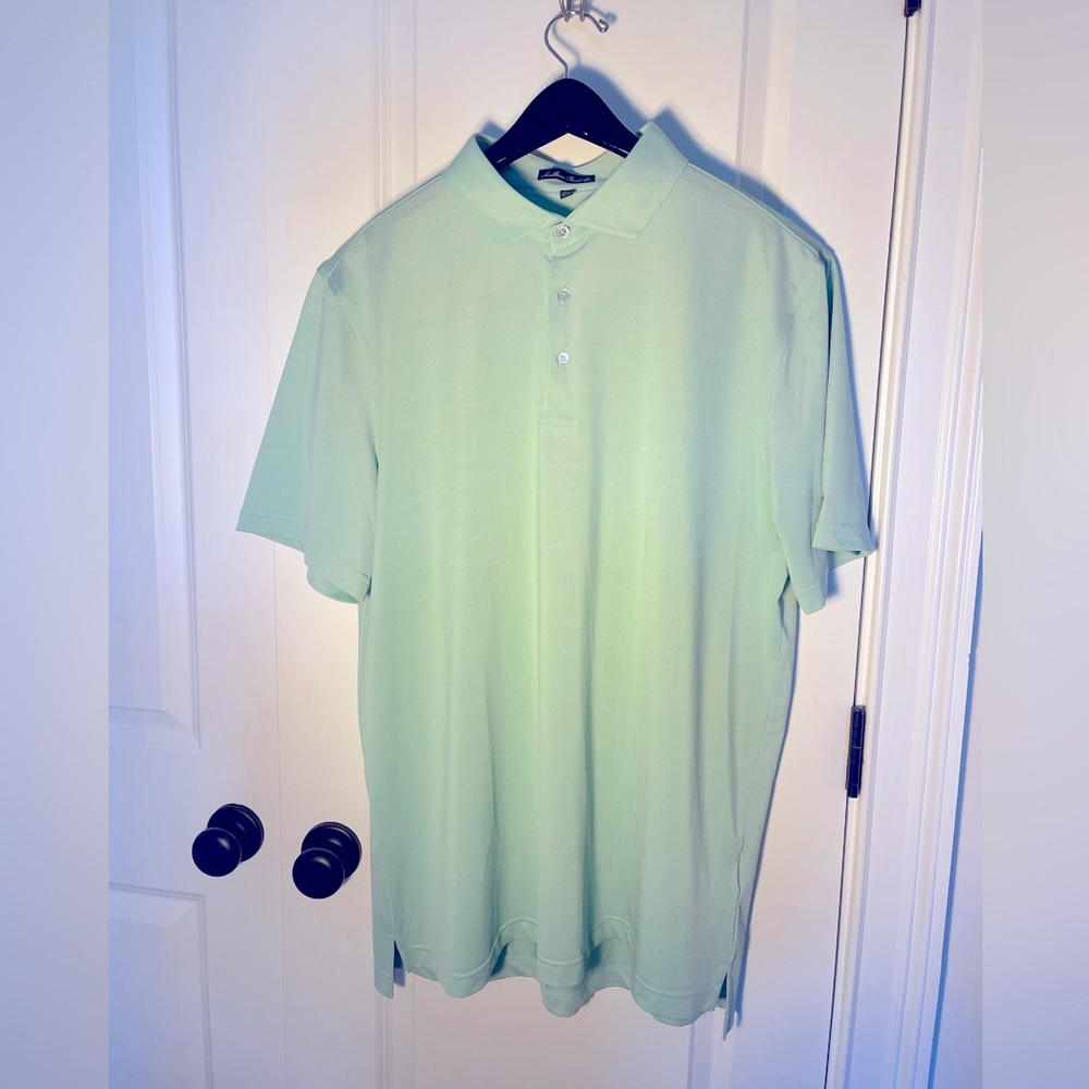 Southern Point mens mint green polo shirt. Size XL